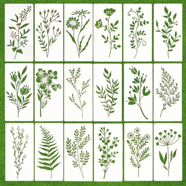 🔥DIY decoration🌻-Garden Fence Large Flower Stencils - Image 5