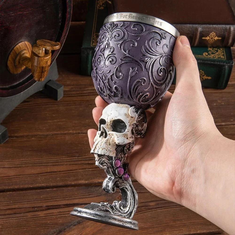 Magic Style Stainless Steel Decorative Goblet - Image 2