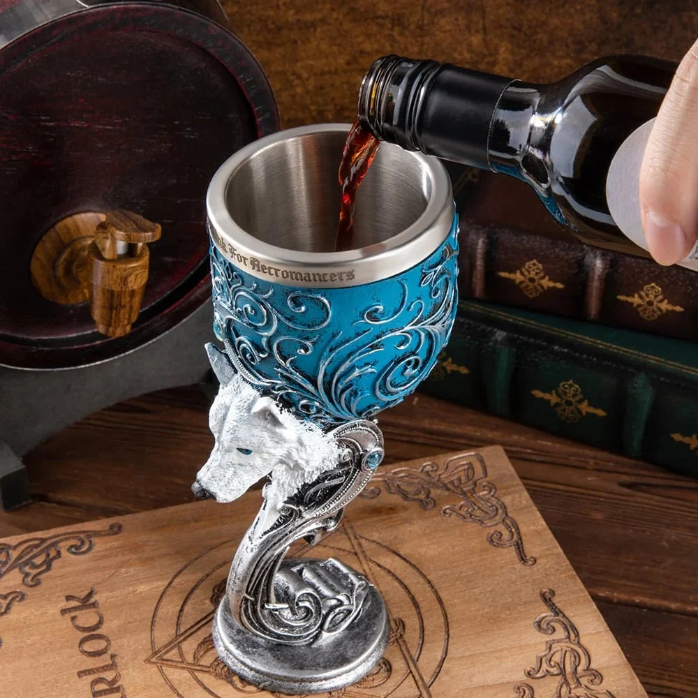Magic Style Stainless Steel Decorative Goblet - Image 9