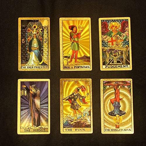 🔥Explore the Mystical World of Tarot Gold Foil Tarot (Buy 2 Free Shipping) - Image 13