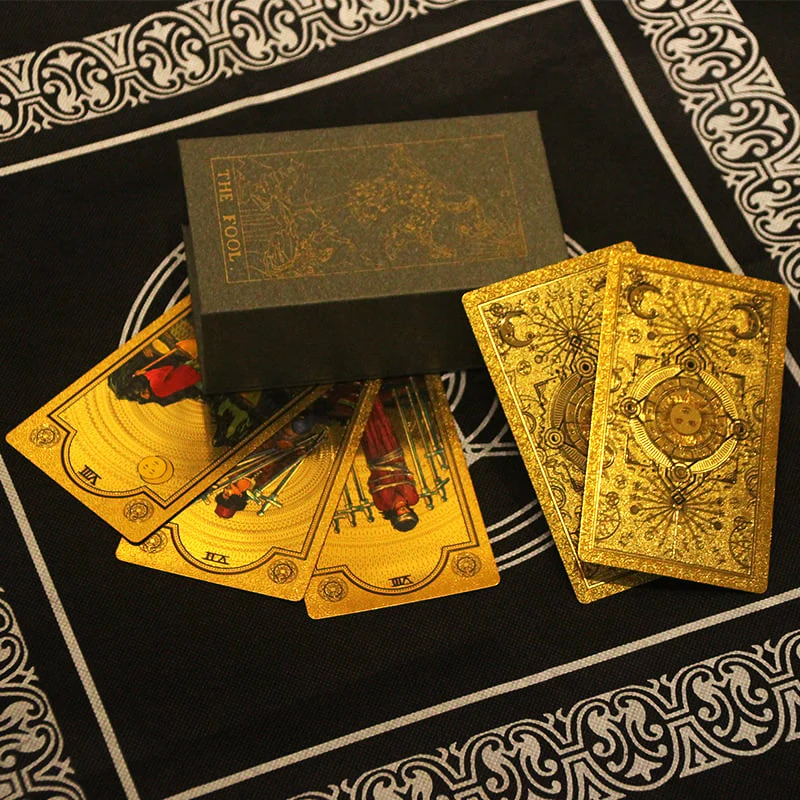 🔥Explore the Mystical World of Tarot Gold Foil Tarot (Buy 2 Free Shipping) - Image 4