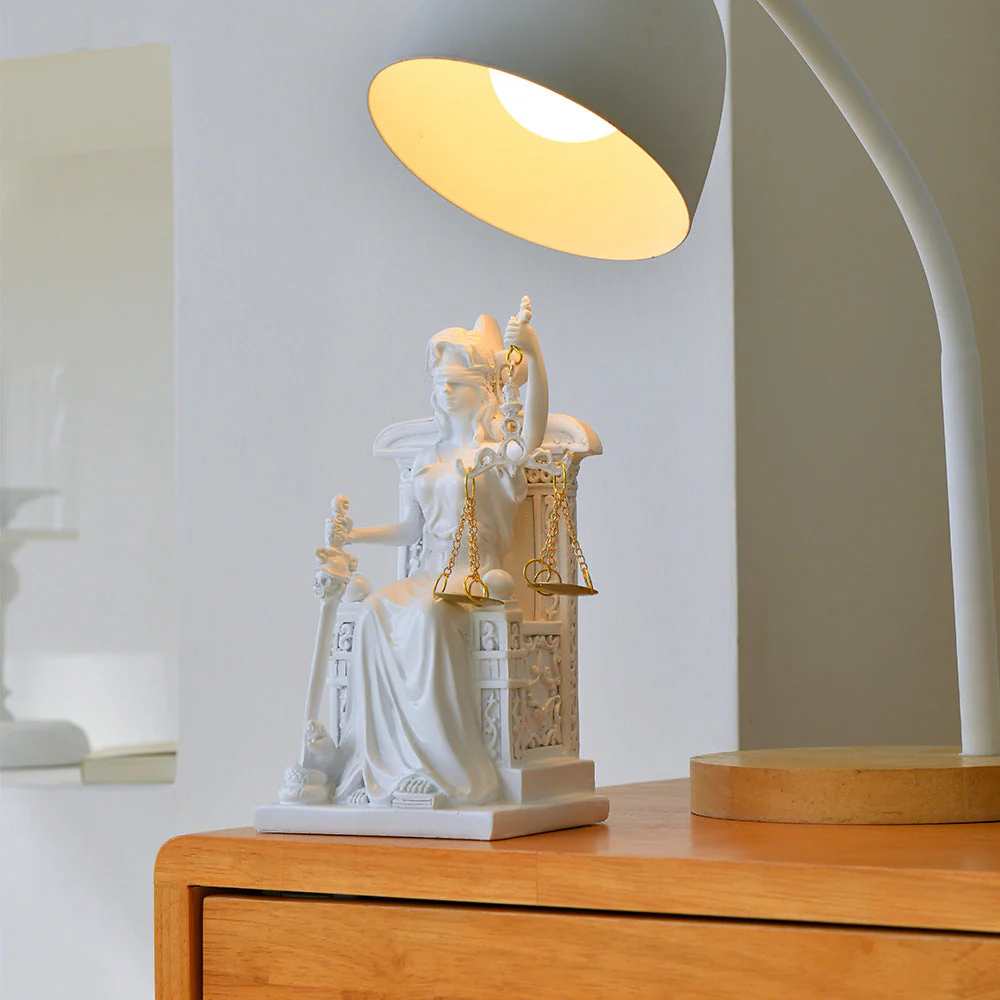 Greek goddess of justice and fairness indoor ornaments home creative decoration desktop ornaments study office - Image 2