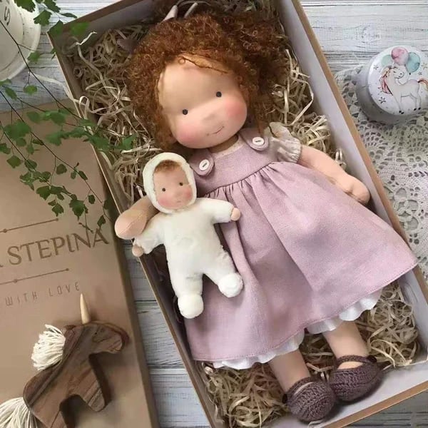 Handmade Waldorf Doll - Image 10