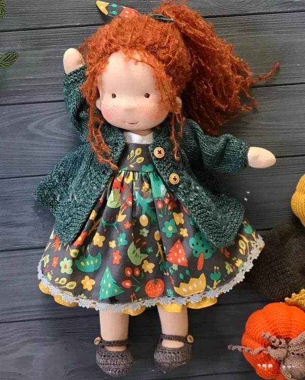 Handmade Waldorf Doll - Image 14