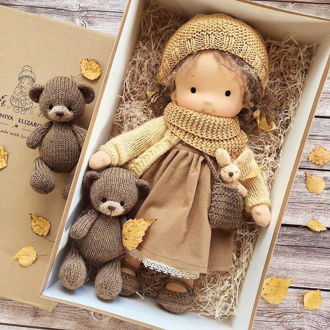 Handmade Waldorf Doll - Image 5