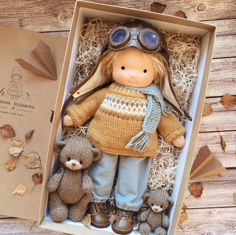 Handmade Waldorf Doll - Image 6
