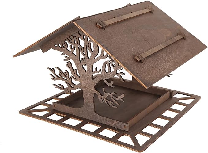Hanging Wood Bird Houses - Image 14