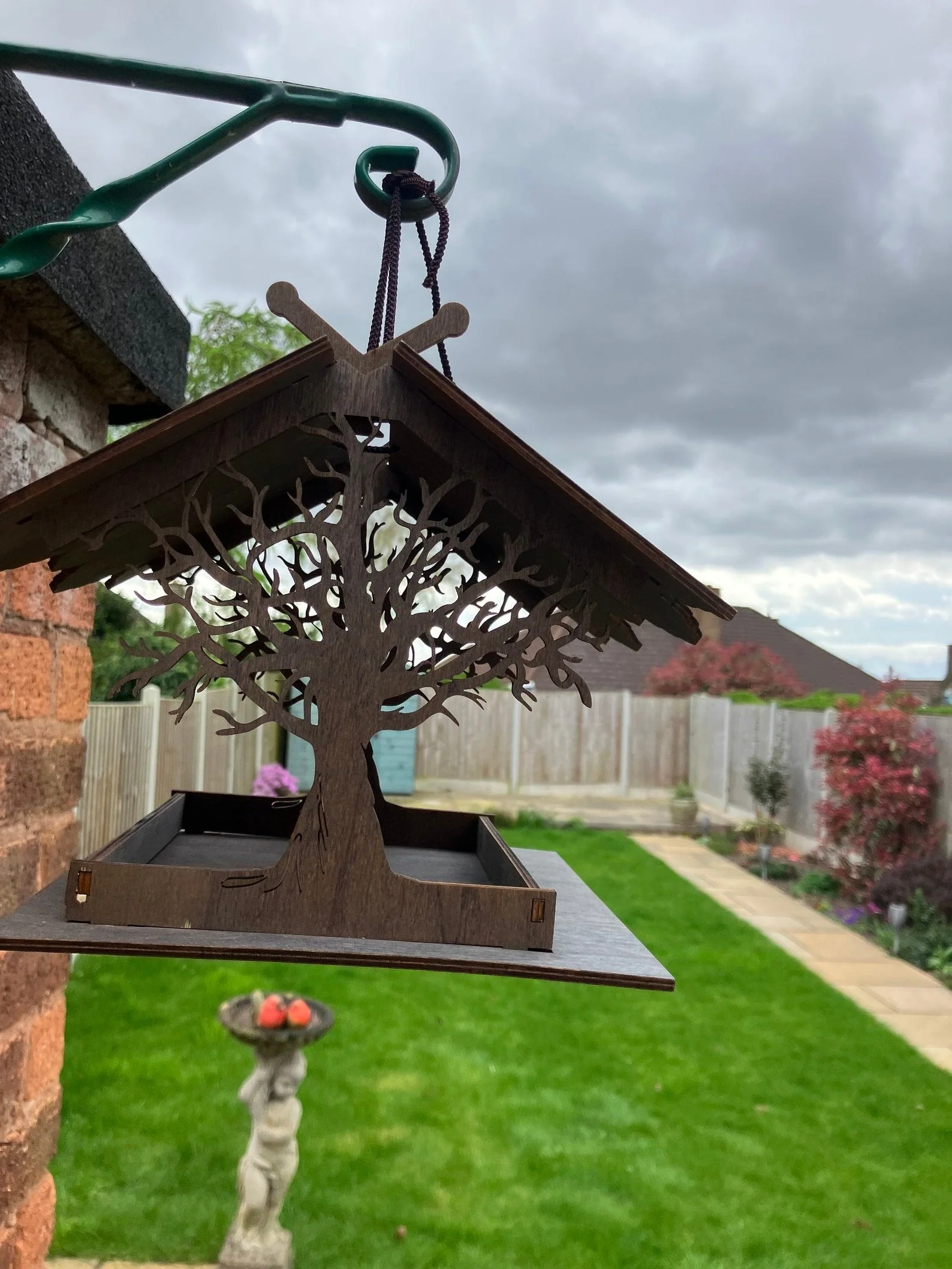Hanging Wood Bird Houses - Image 6