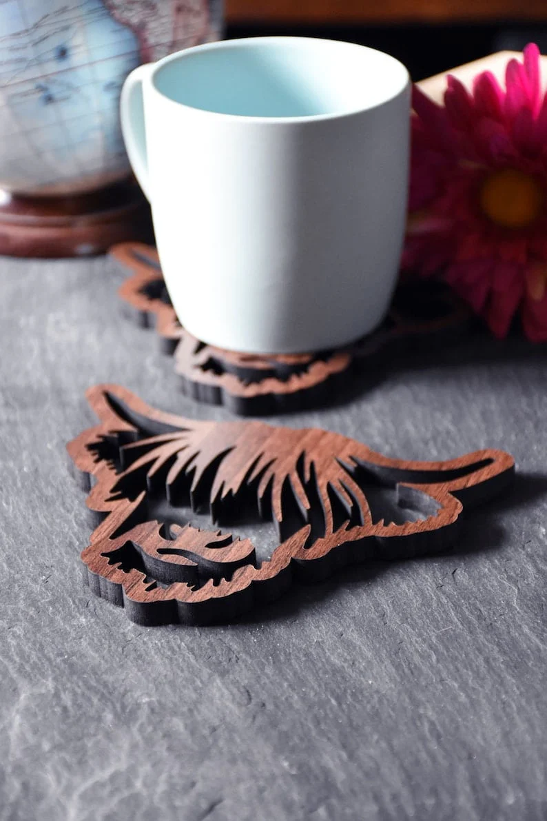 🐂Highland Cow Coaster - Image 7