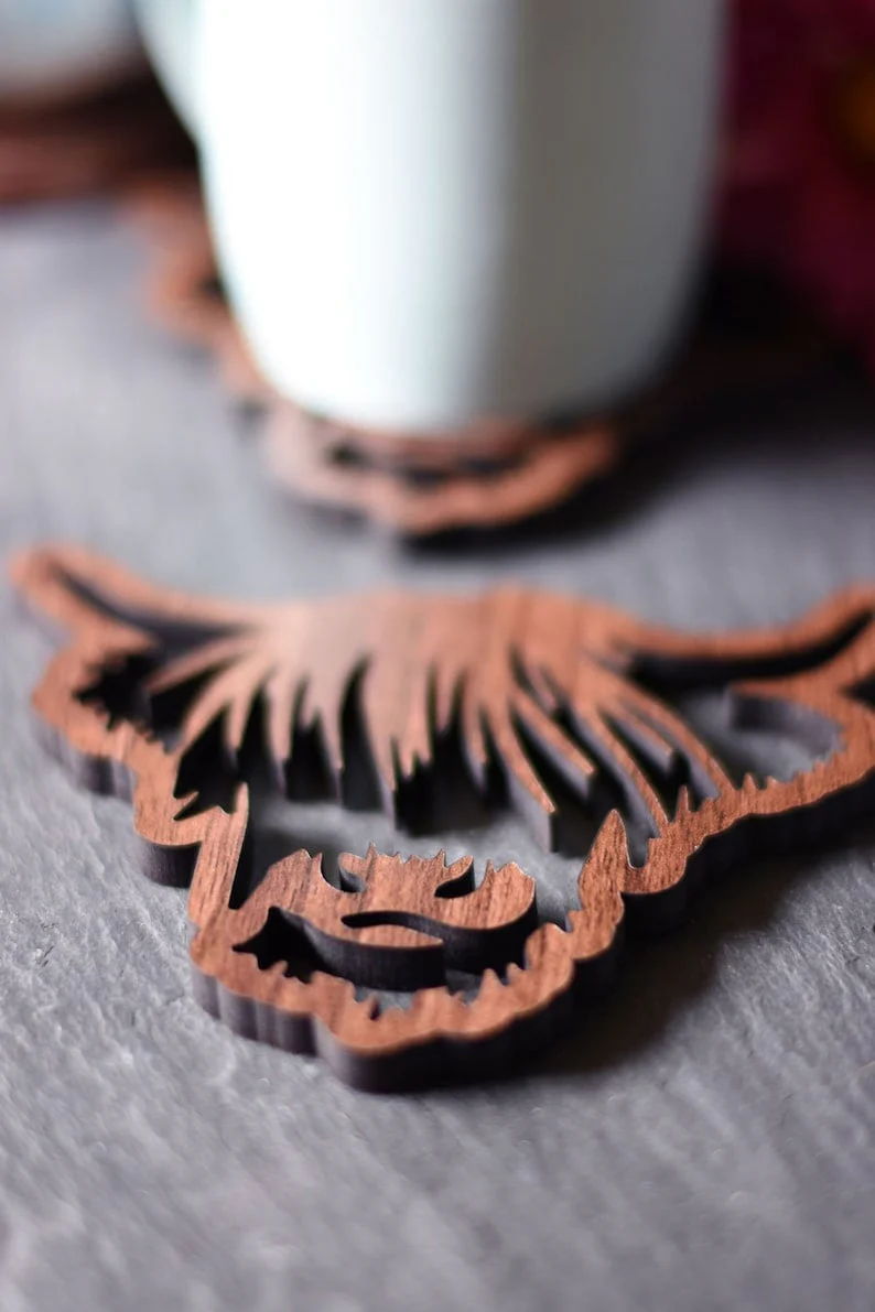 🐂Highland Cow Coaster - Image 9