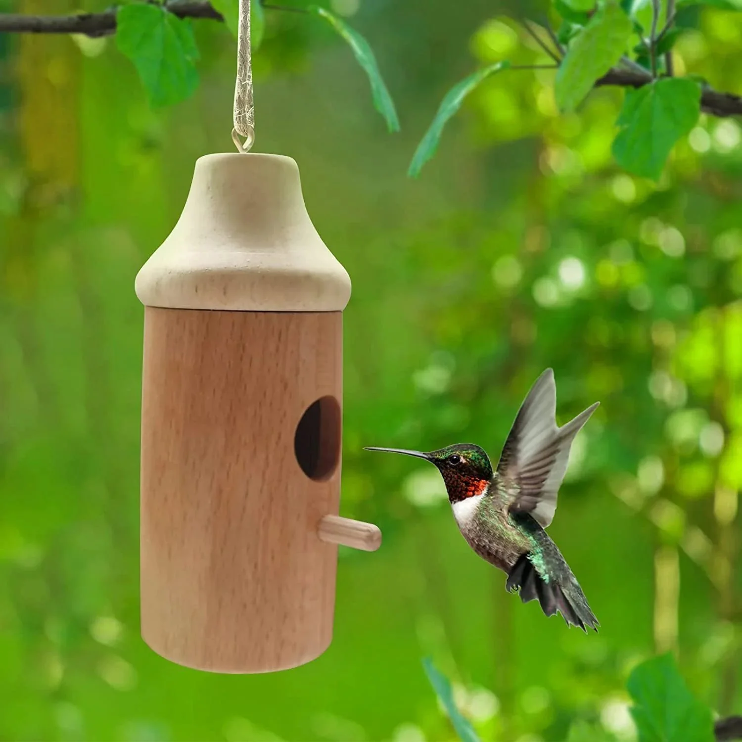 💕Wooden Hummingbird House-Gift for Nature Lovers - Image 15