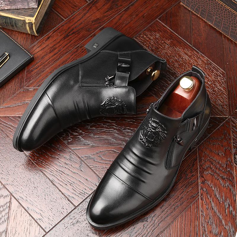 Italian cowhide business shoes - Image 3
