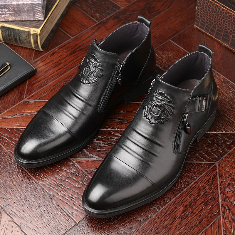 Italian cowhide business shoes - Image 4