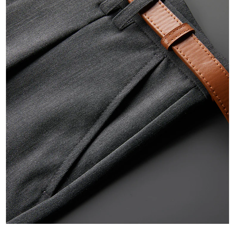 Korean style slim fit suit pants, no ironing - Image 2