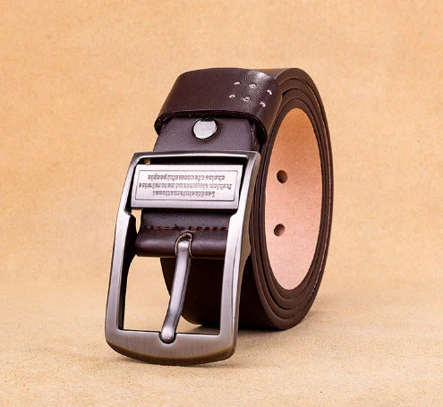 [Practical gift for him] Men's business leather belt - Image 2