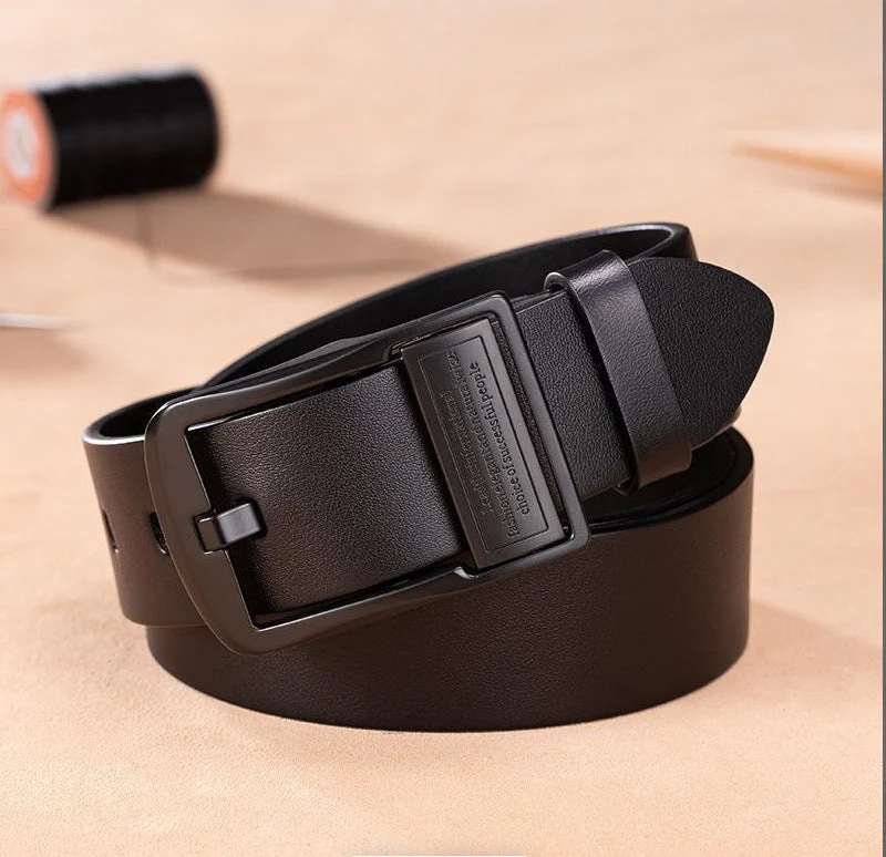 [Practical gift for him] Men's business leather belt - Image 4
