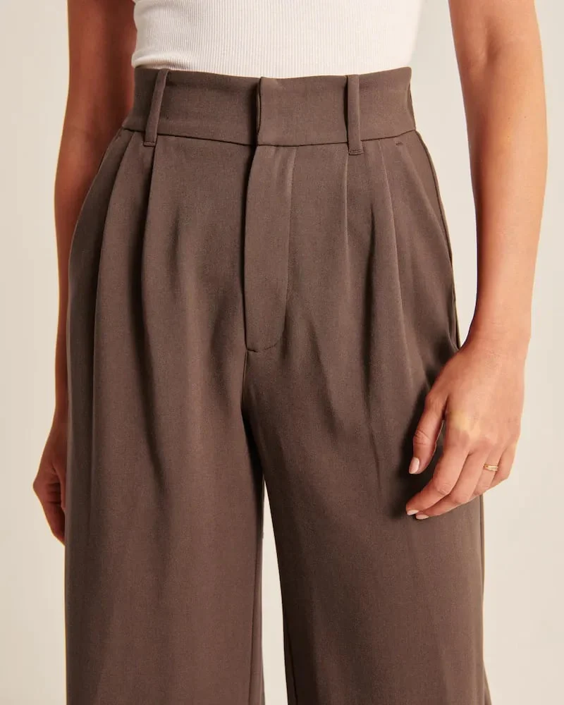 Lightweight Tailored Wide Leg Pants (Buy 2 Free Shipping) - Image 14