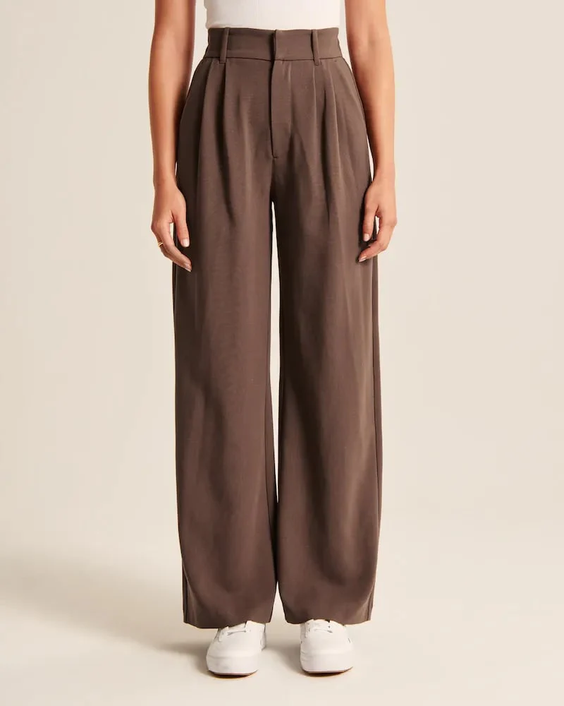 Lightweight Tailored Wide Leg Pants (Buy 2 Free Shipping) - Image 15