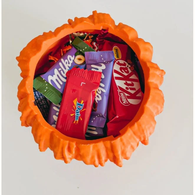 Melting Halloween Pumpkin Candy Bowl - Image 3