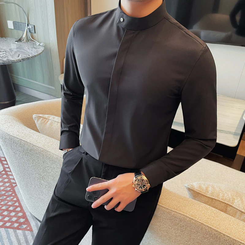 Men's Chinese shirt - Image 2