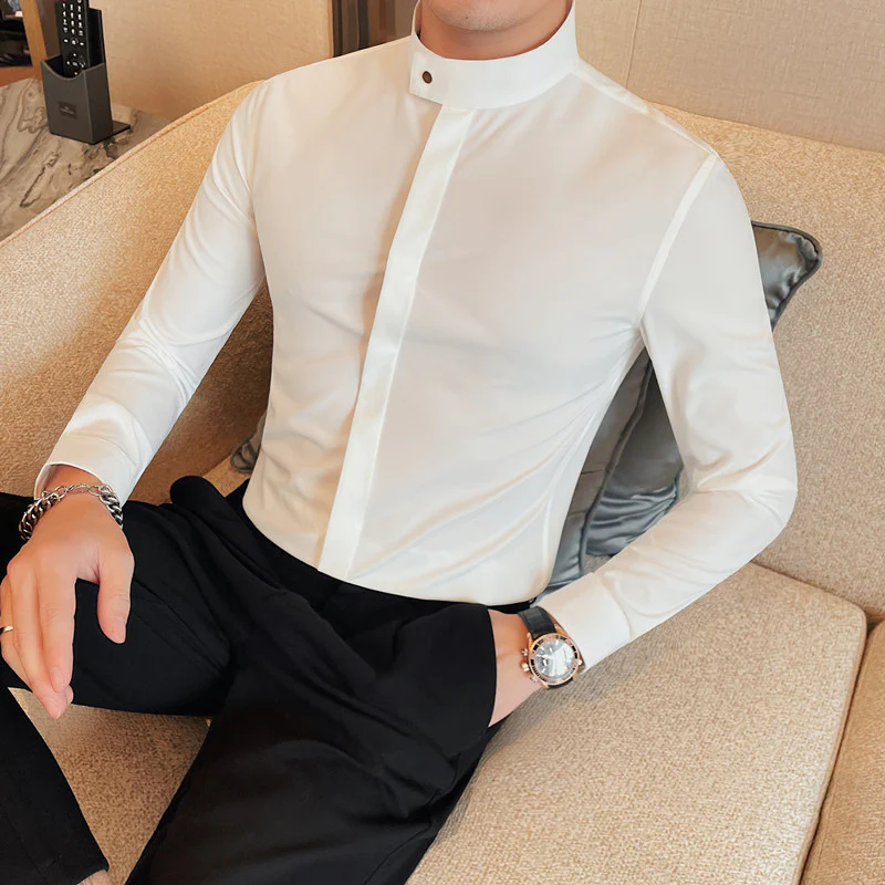 Men's Chinese shirt - Image 3