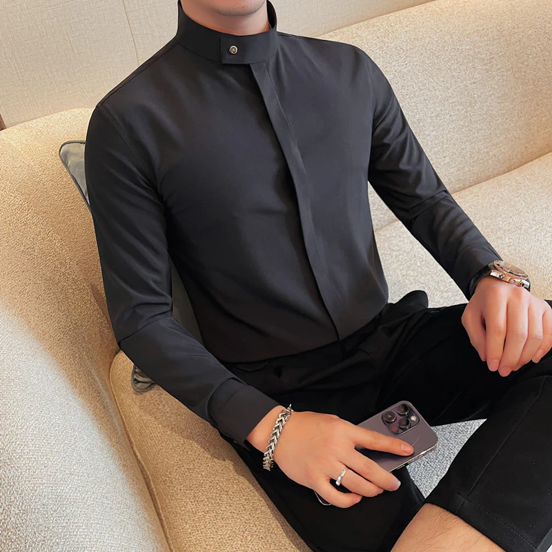 Men's Chinese shirt - Image 4