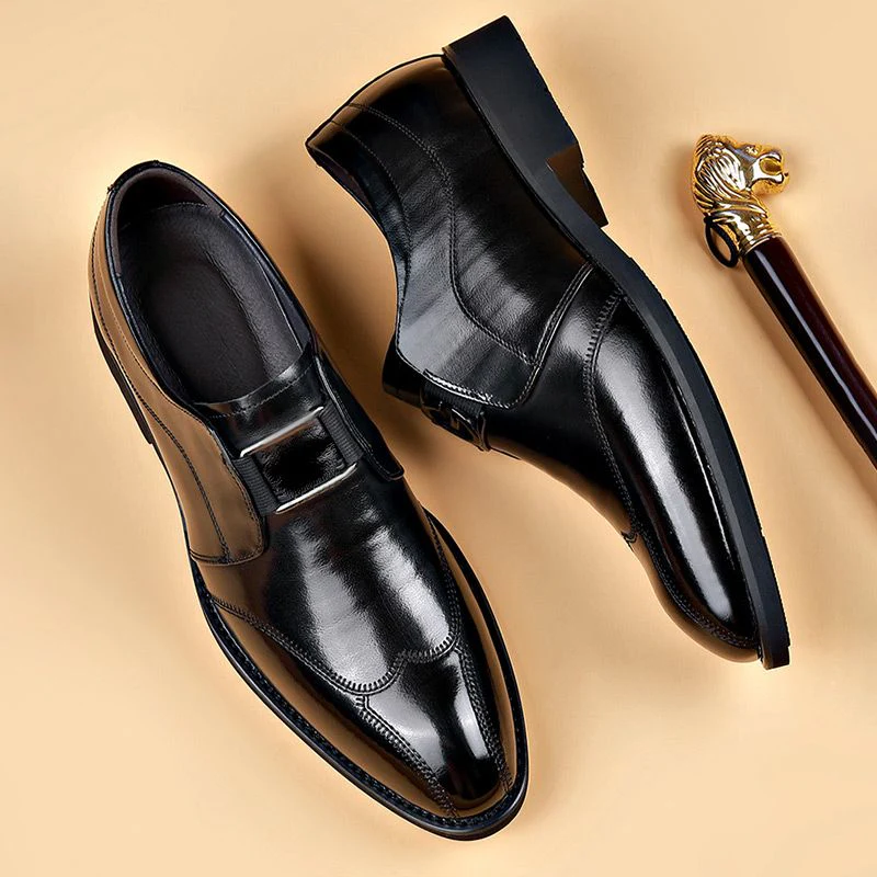 Men's leather sneakers - Image 9