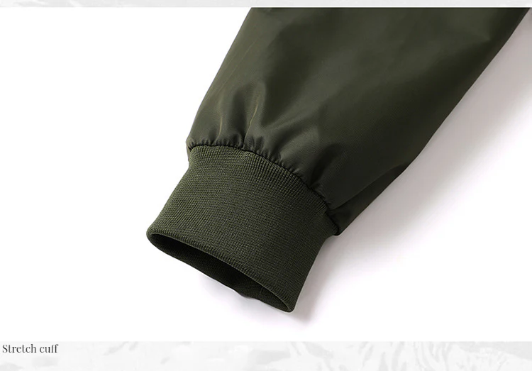 Men's loose short bomber jacket Hong Kong style coat baseball jacket - Image 6