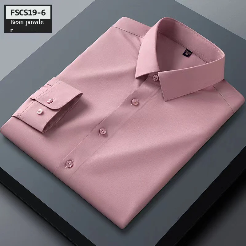 Men's Shirts Mulberry Silk Series High-end Non-ironing - Image 10