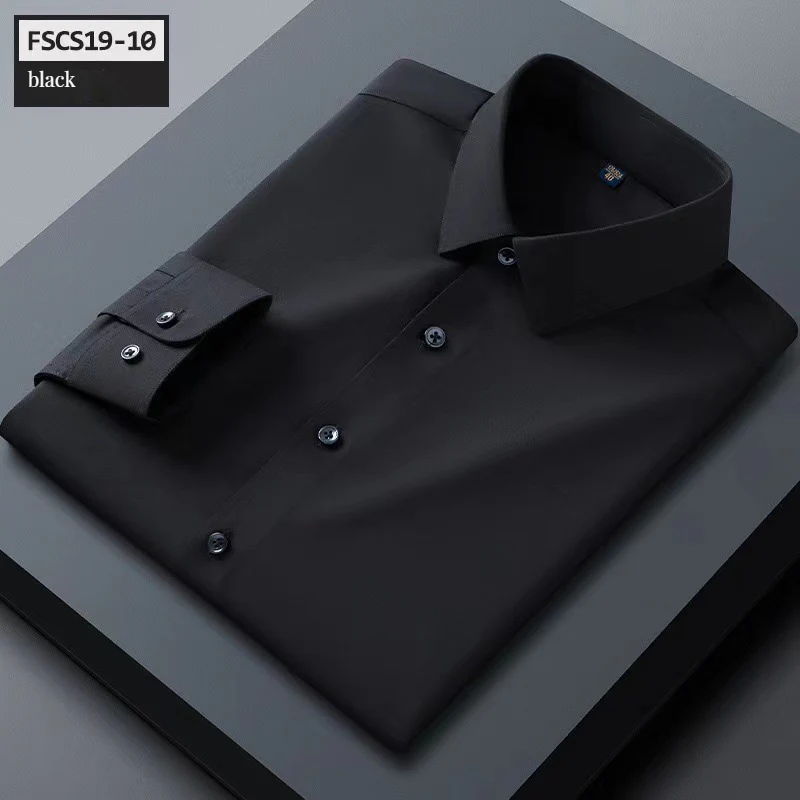 Men's Shirts Mulberry Silk Series High-end Non-ironing - Image 3