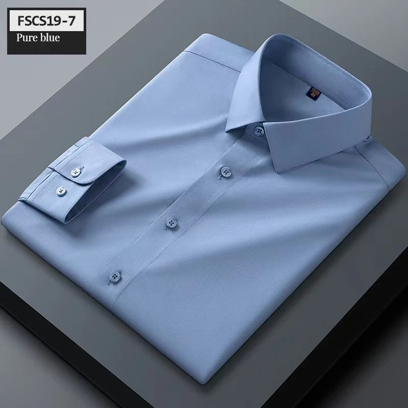 Men's Shirts Mulberry Silk Series High-end Non-ironing - Image 4
