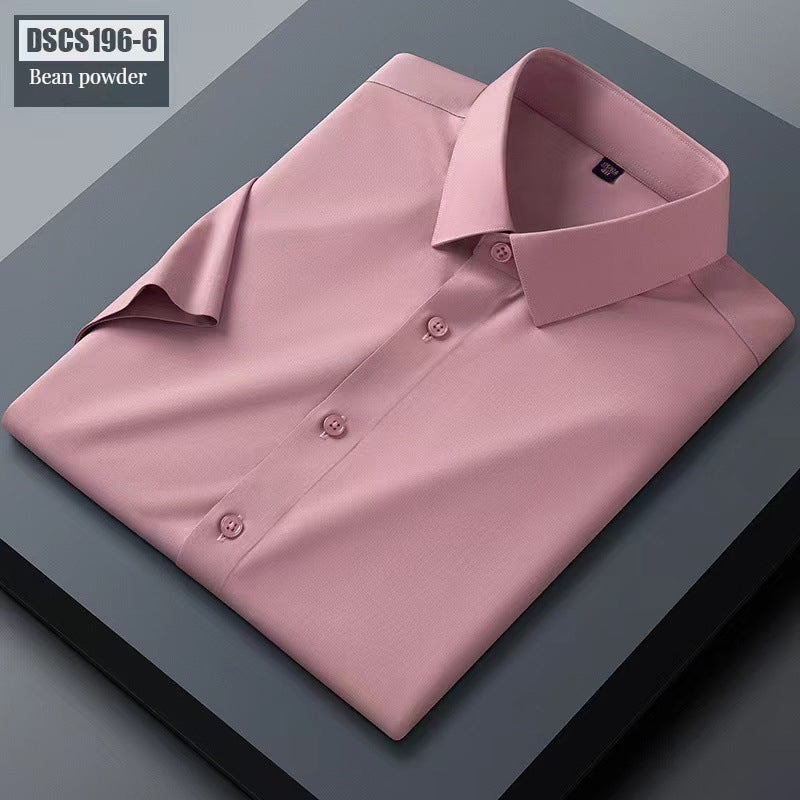 Men's Shirts Mulberry Silk Series High-end Non-ironing - Image 6