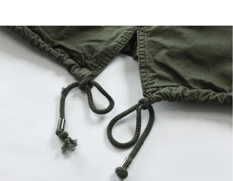 Men's Slim Fit Zipper Cardigan Solid Color Hooded Casual Washed Jacket - Image 5