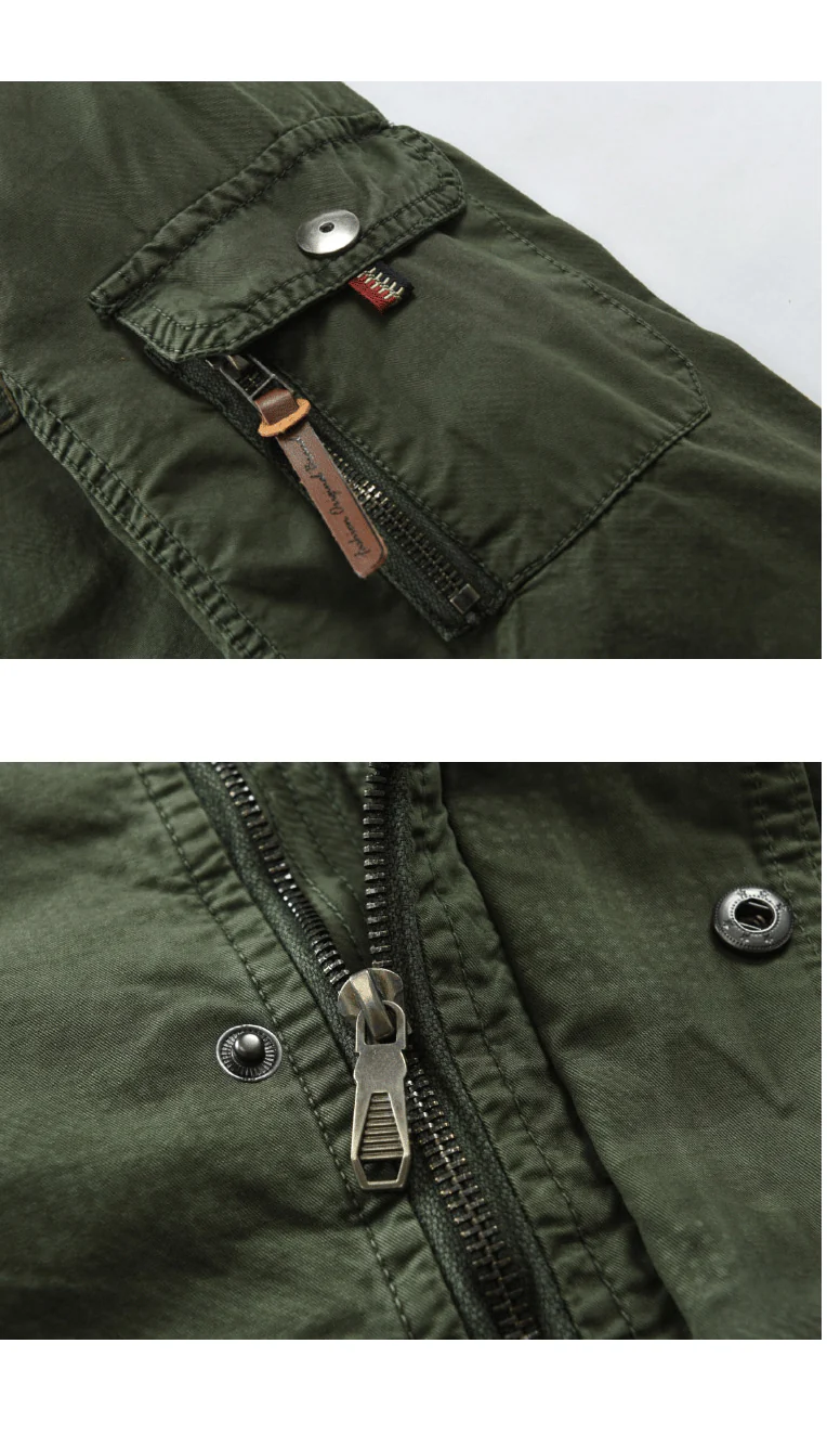 Men's Slim Fit Zipper Cardigan Solid Color Hooded Casual Washed Jacket - Image 8