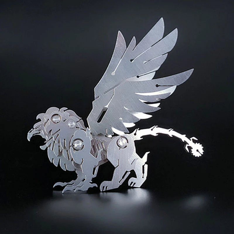 3D three-dimensional metal model - Image 2