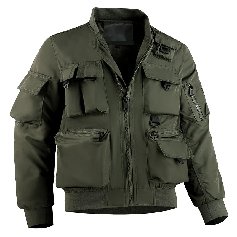 Mountain camping casual jacket functional outdoor multi-pocket jacket waterproof jacket - Image 2