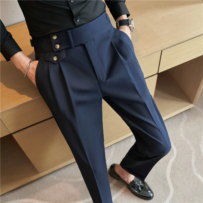 Naples draped high waist straight-leg track pants - Image 5