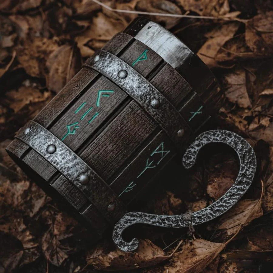Nordic Rune Beer tankard - Image 3