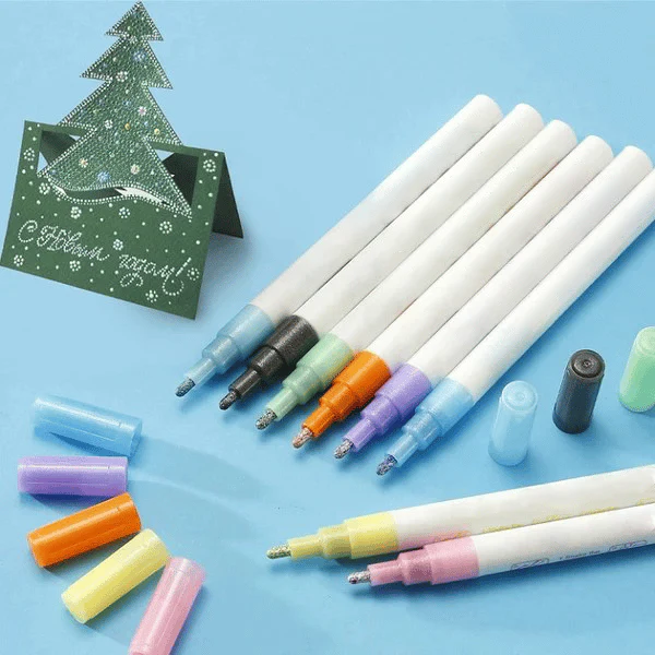 Terrain-hill Outline Marker Set (8 Colors) - Image 2