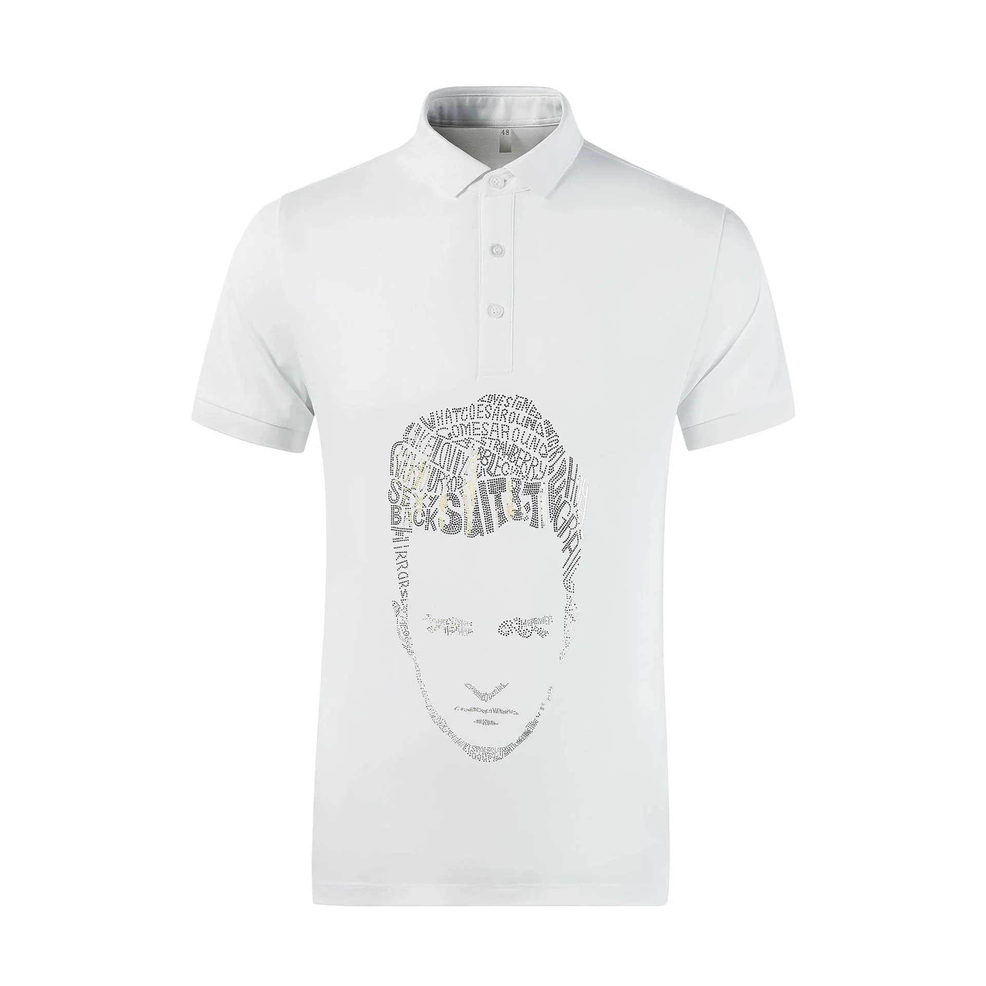 POLO Shirt Ironing Fashion Men's Short Sleeve T-Shirt
