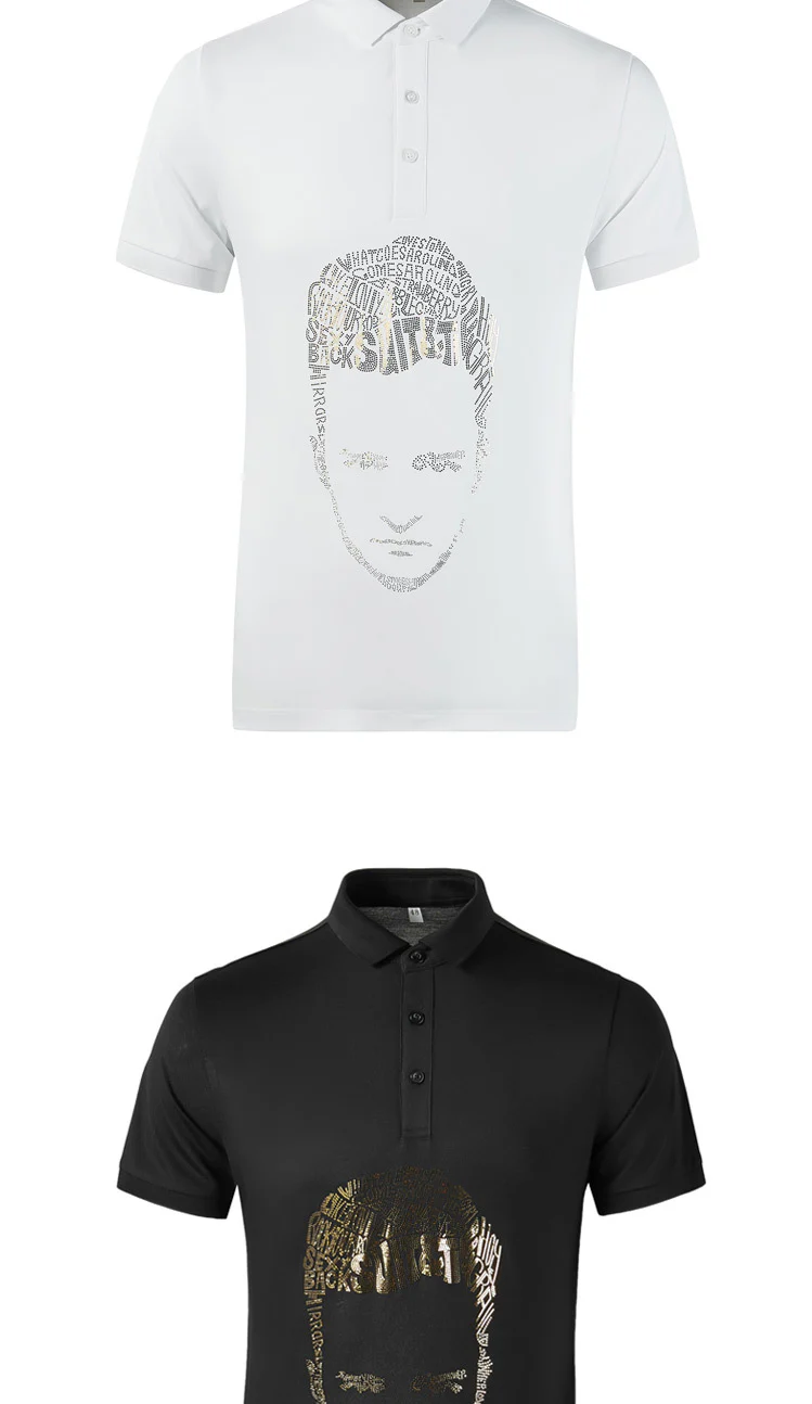POLO Shirt Ironing Fashion Men's Short Sleeve T-Shirt - Image 3