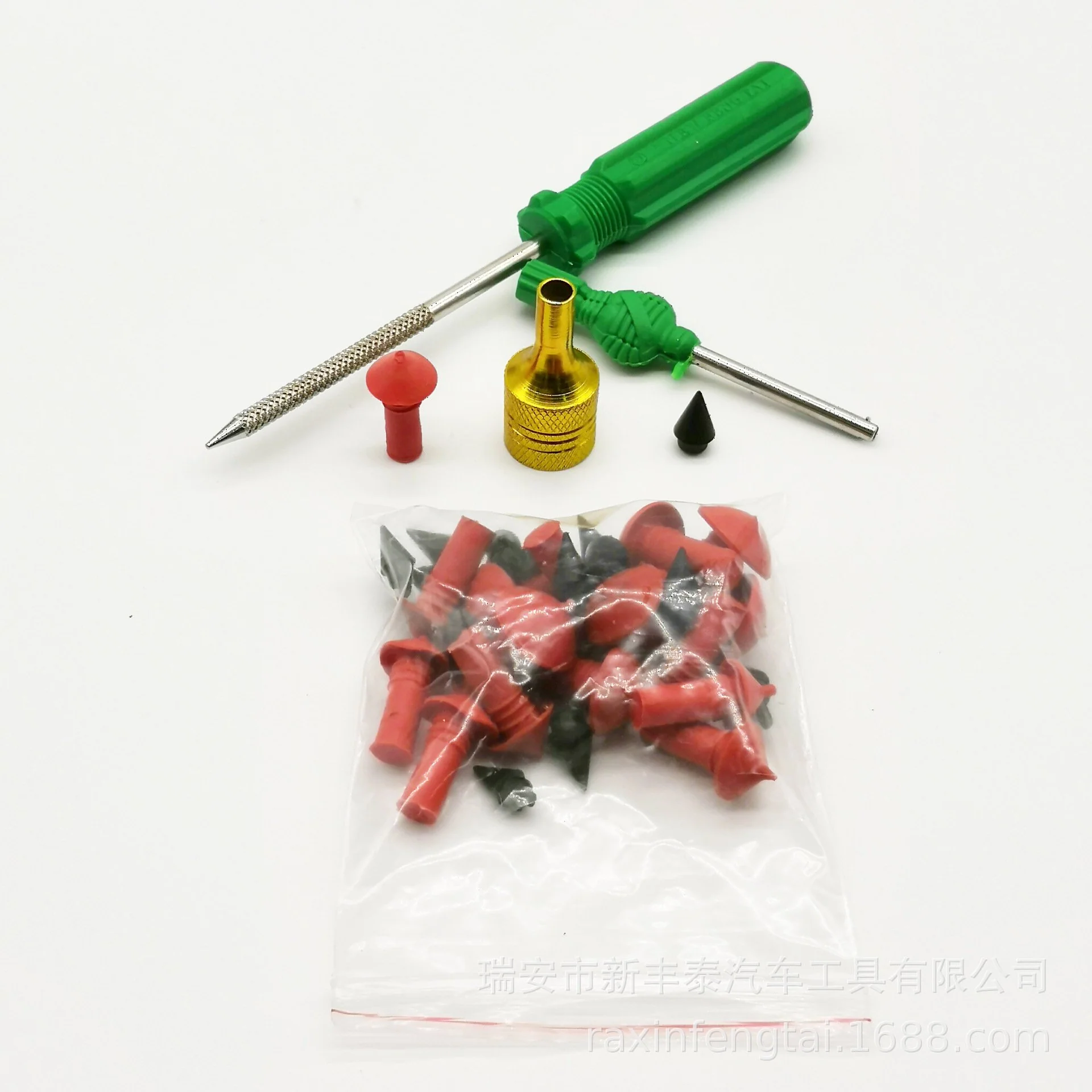 Tubeless Tire Plugger Repair Kit on Car, Motorcycle, ATV, Jeep, Truck, & Tractor - Image 12