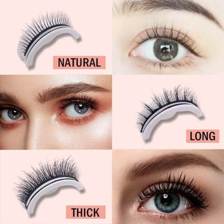 Waterproof & Reusable Self-Adhesive Eyelashes - Image 7