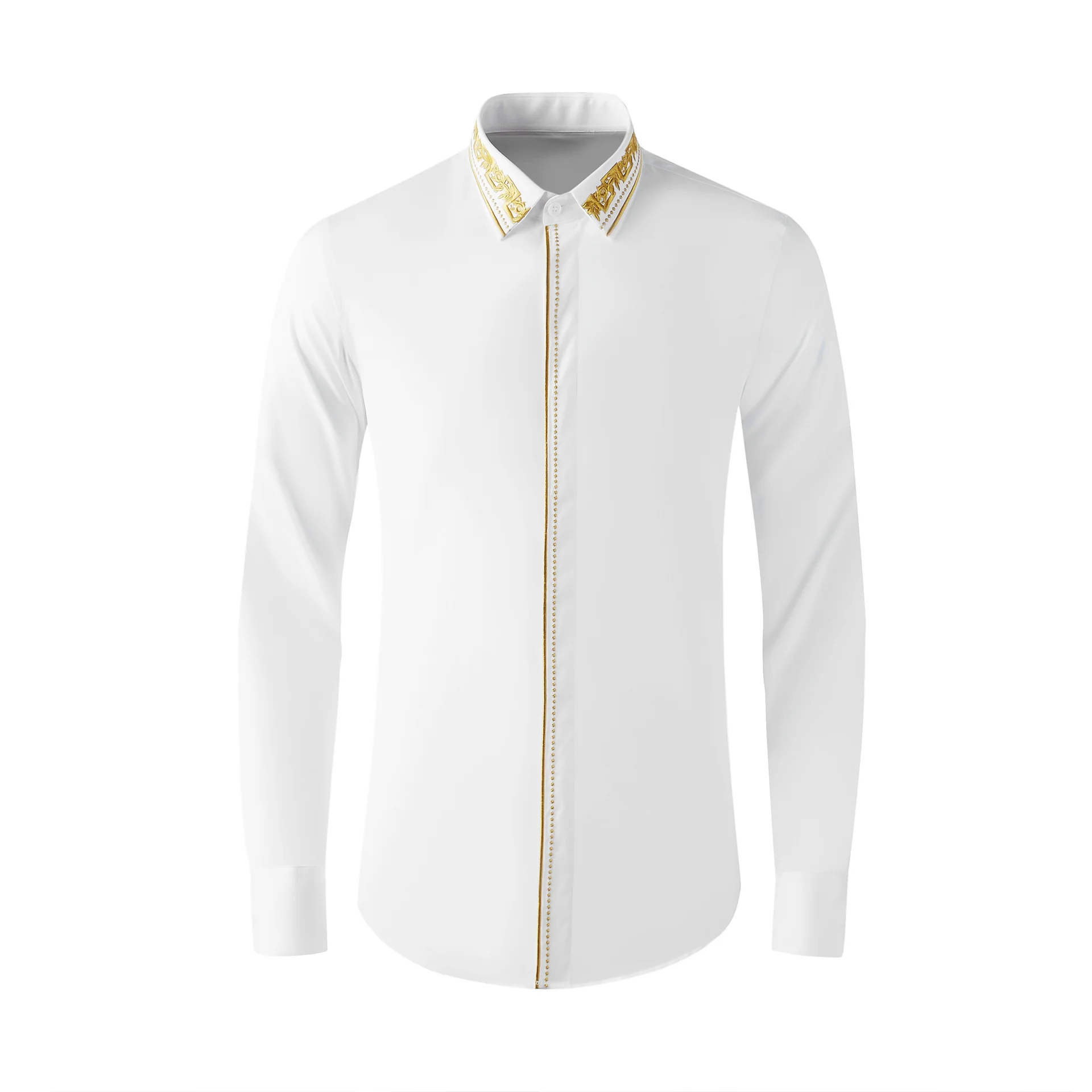 Royal Embroidery Men's Shirt Cotton - Image 2