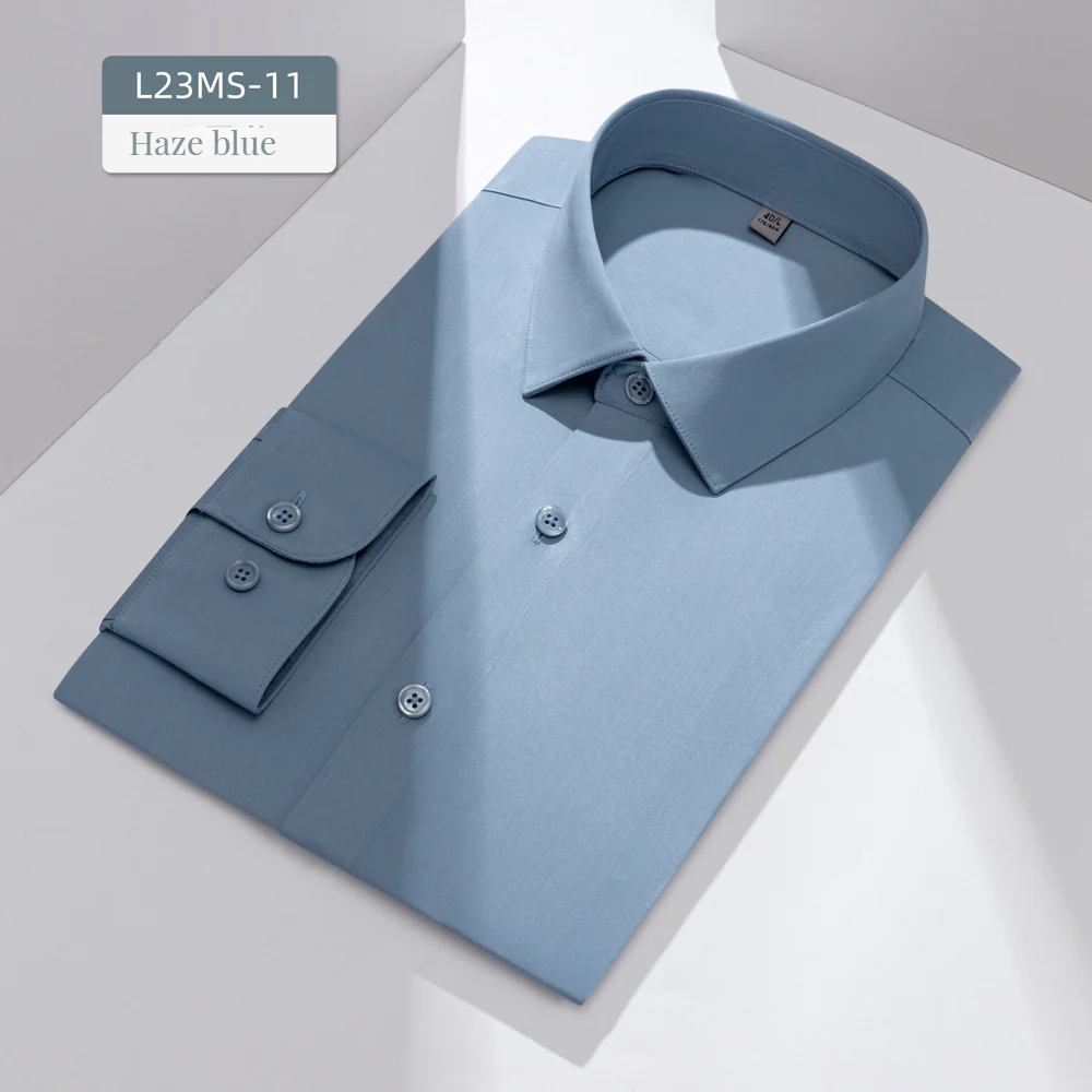 Satin Silk Non-iron Shirt - Image 5