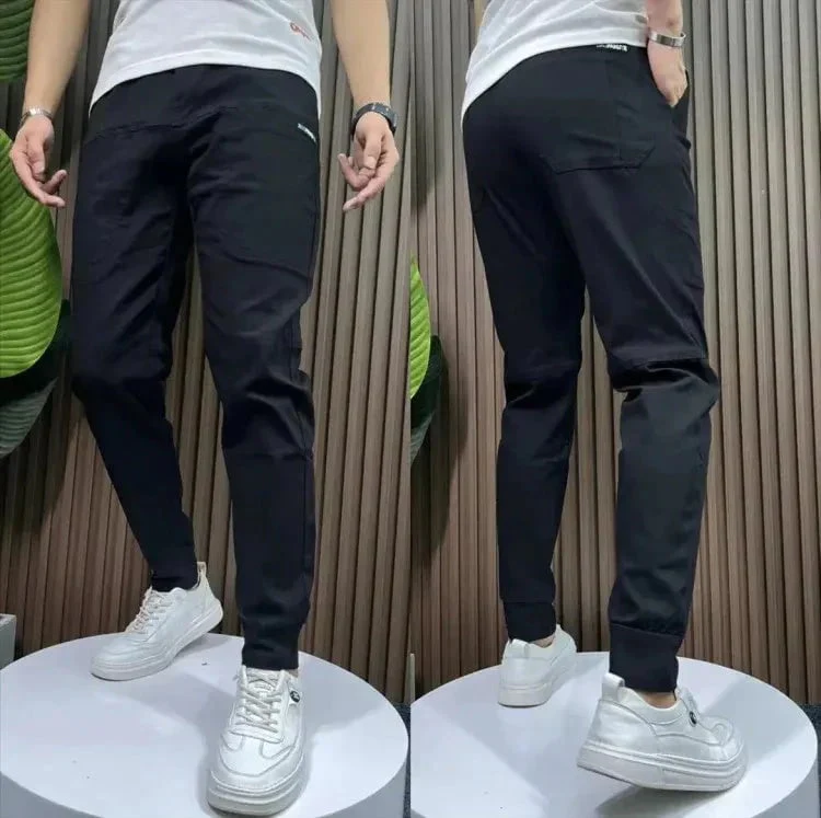 Buy 2 Free Shipping - Men's High Stretch Multi-pocket Skinny Cargo Pants - Image 6