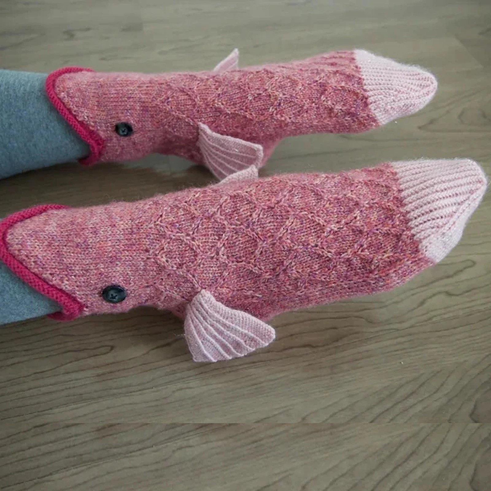 Hot Sale- 3D Knit Crocodile Socks - Image 6