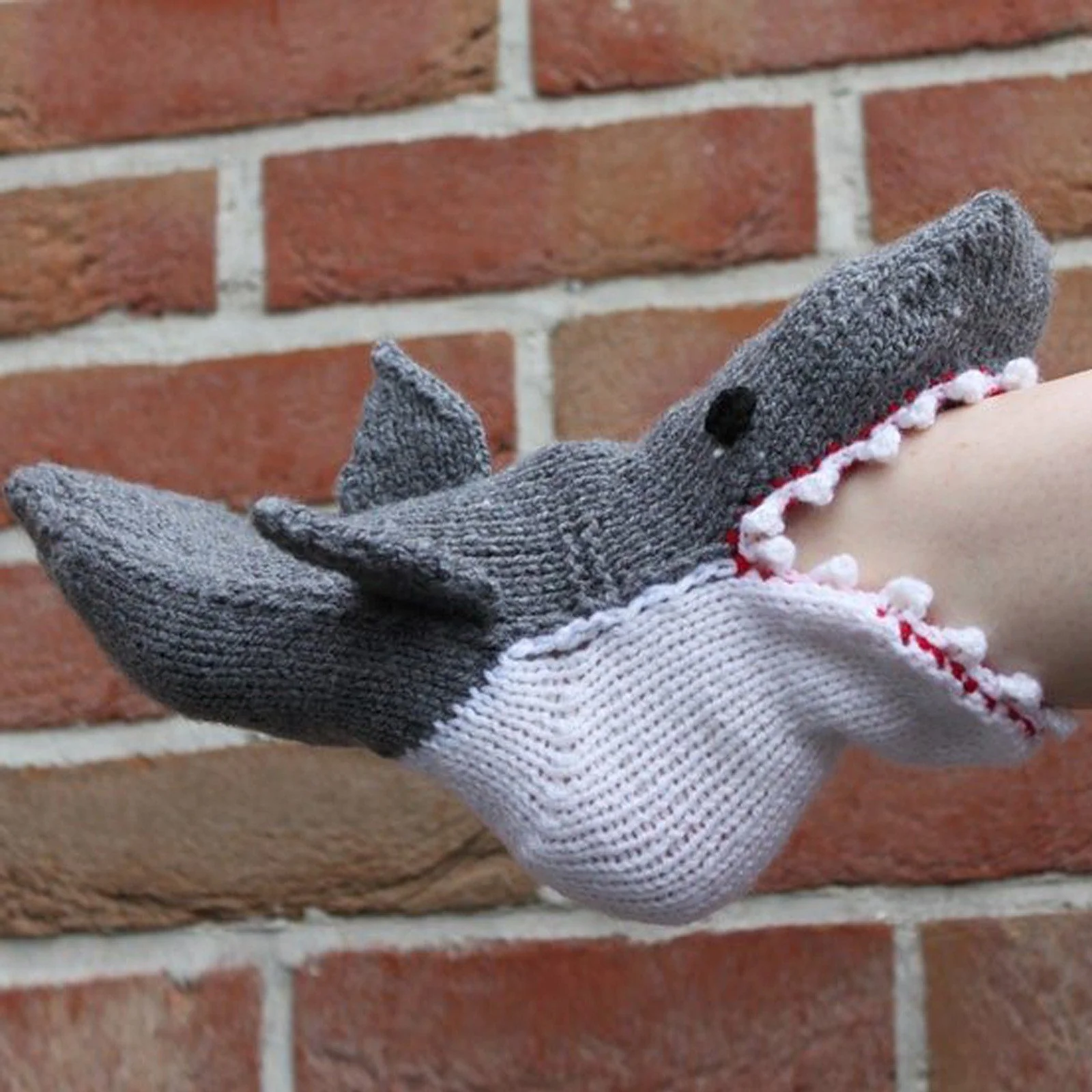 Hot Sale- 3D Knit Crocodile Socks - Image 8