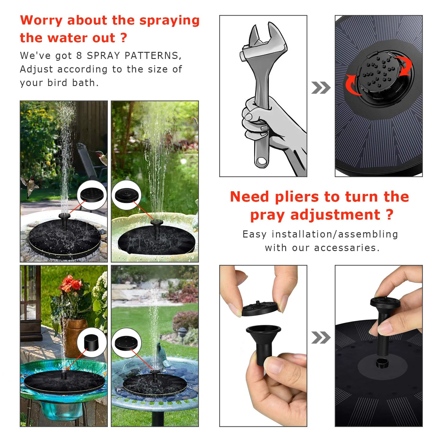Solar outdoor fountain-The perfect garden decoration - Image 8