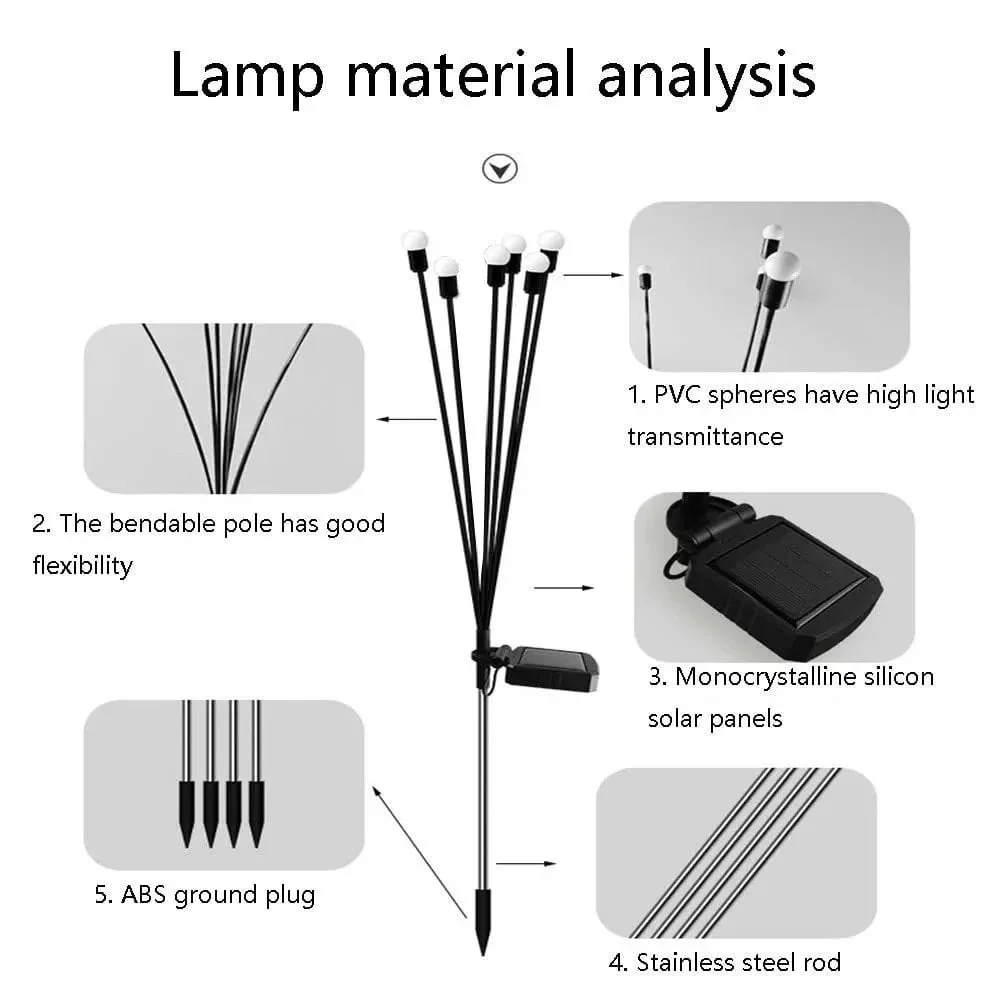 🔥Last Day 49% OFF- Solar Powered Firefly Garden Light - Image 10